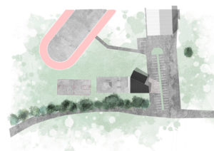 Plan Maison des Jeunes vue du ciel