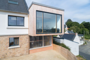 Extension maison bois Lannion