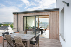 Terrasse bois maison Lannion - B. Houssais Architecture