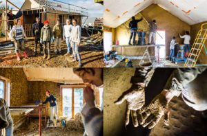 chantier participatif - Paille et terre