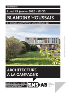 Conférence à l'ENSAB